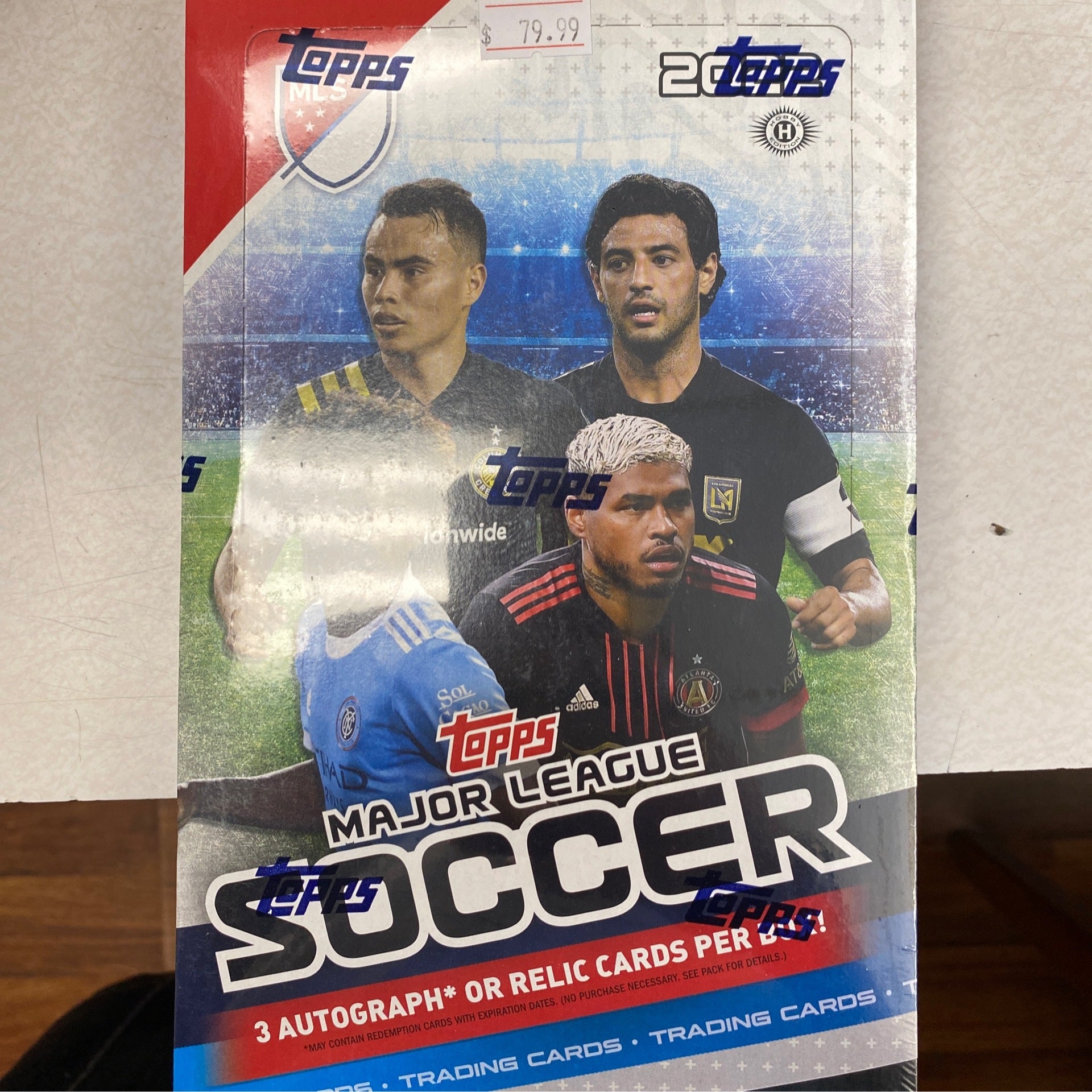 2022 Topps MLS Major League Soccer 24 Pack Hobby Box