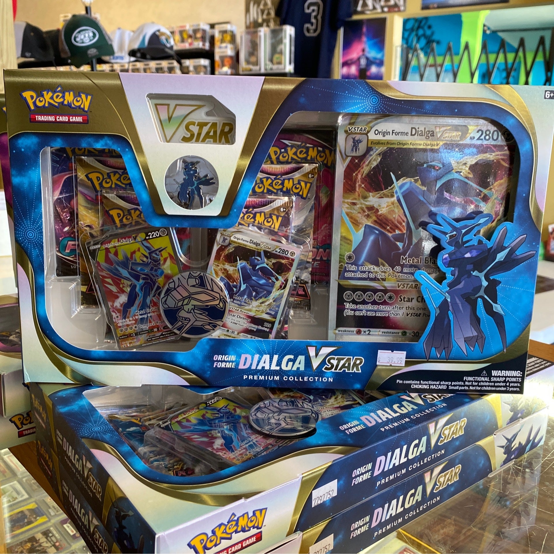 Pokemon TCG: VSTAR Premium Collection - Origin Forme Dialga, Card Games