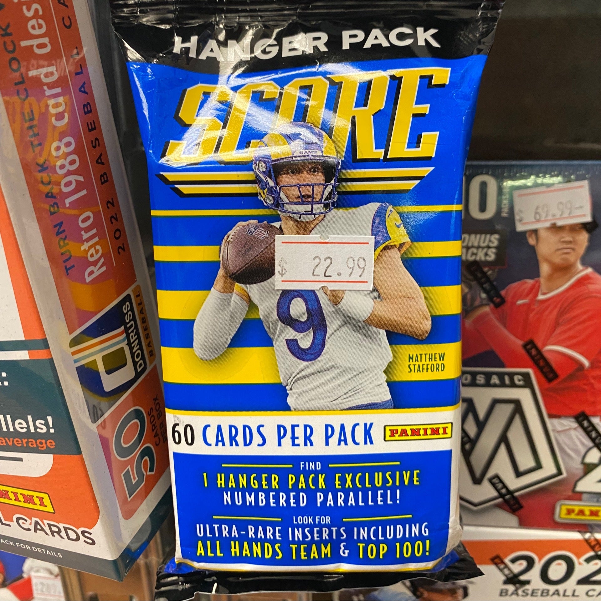 Panini 2022 Score Football Blaster Box