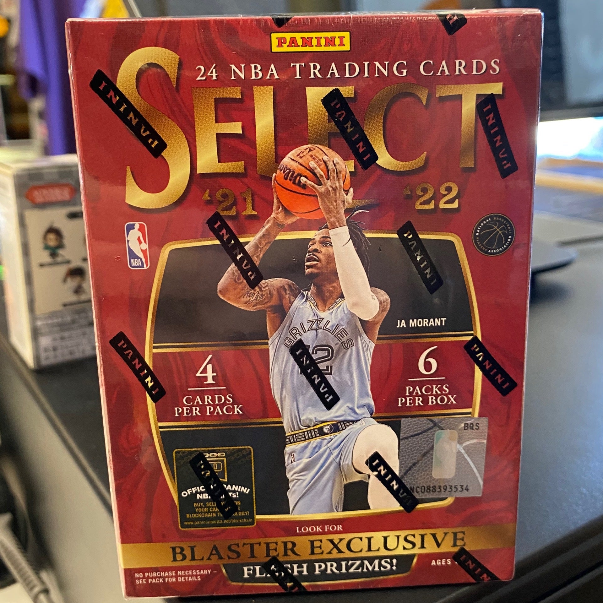 2021-22 Selct authentic Basketball Blaster Box - set of 4