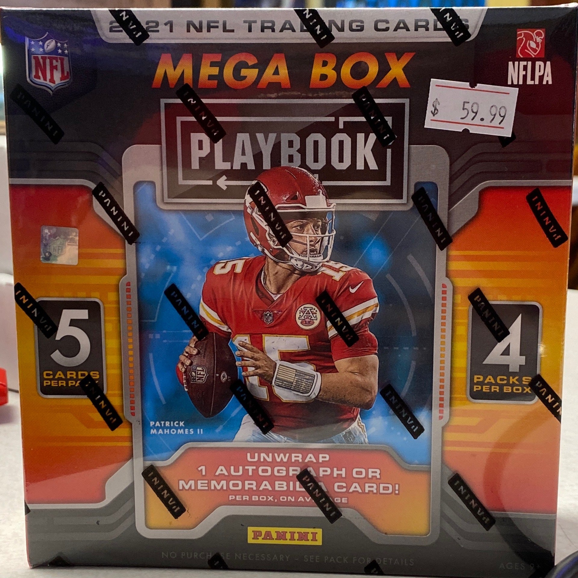 2021 Panini Playbook Football (Mega Box)