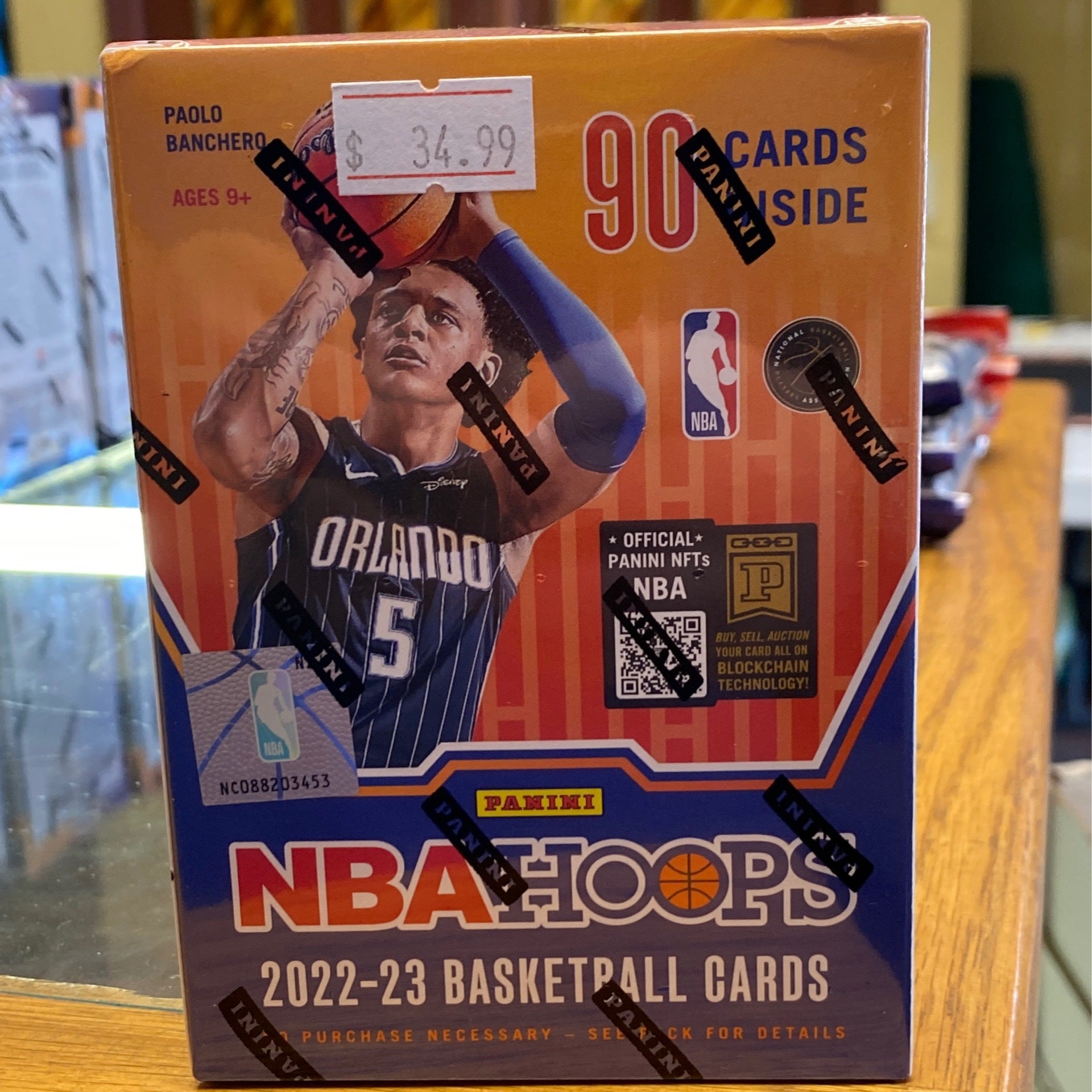 2022-23 Panini NBA Hoops Basketball store Blaster Box