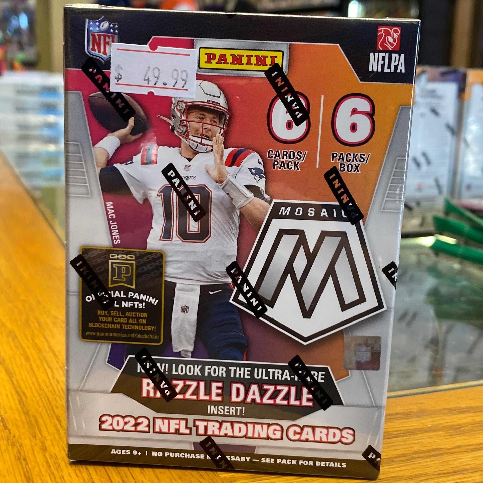 NFL Panini 2022 Score Football Trading Card BLASTER Pack (22 Cards)