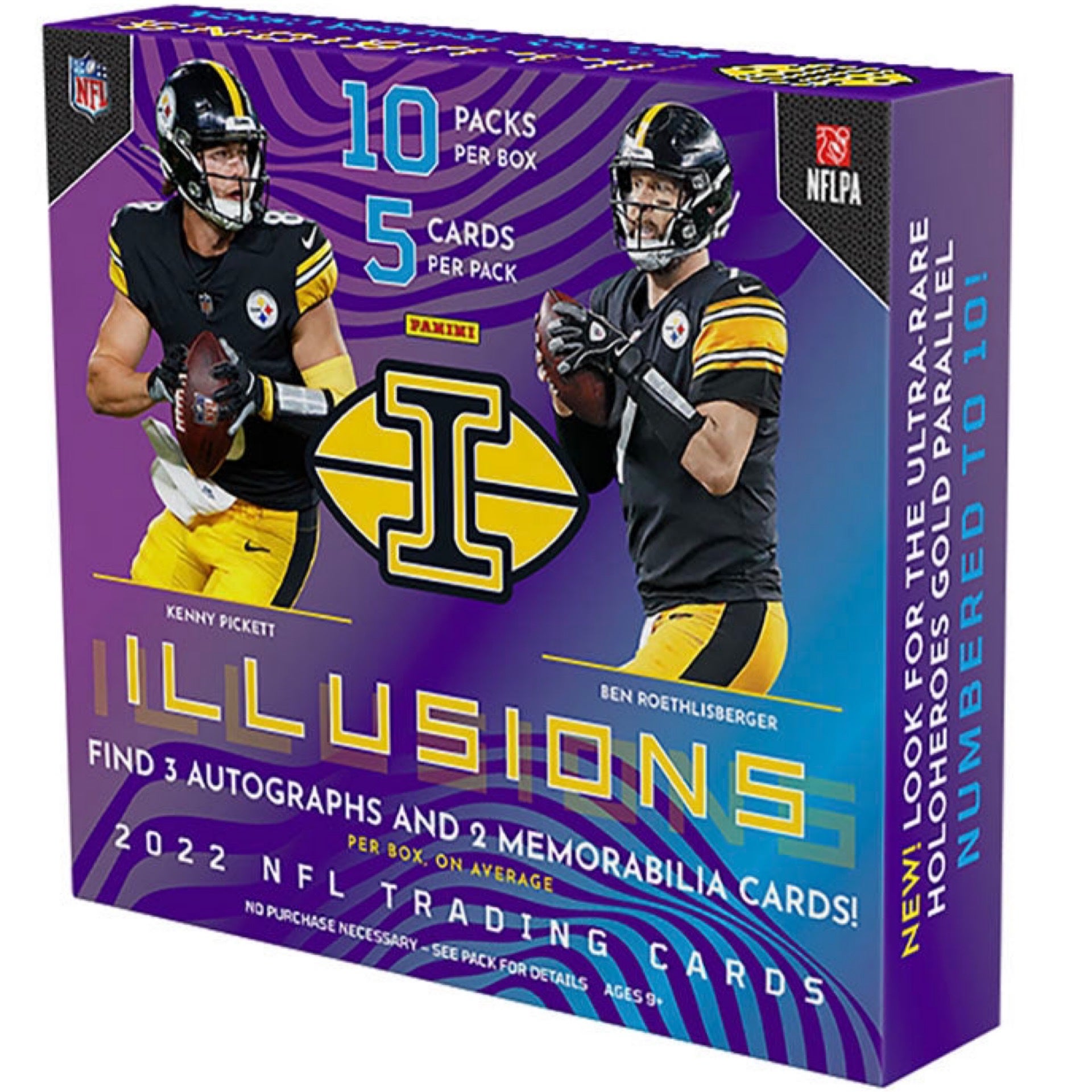 2022 Panini Illusions Football Jumbo Value Pack Box