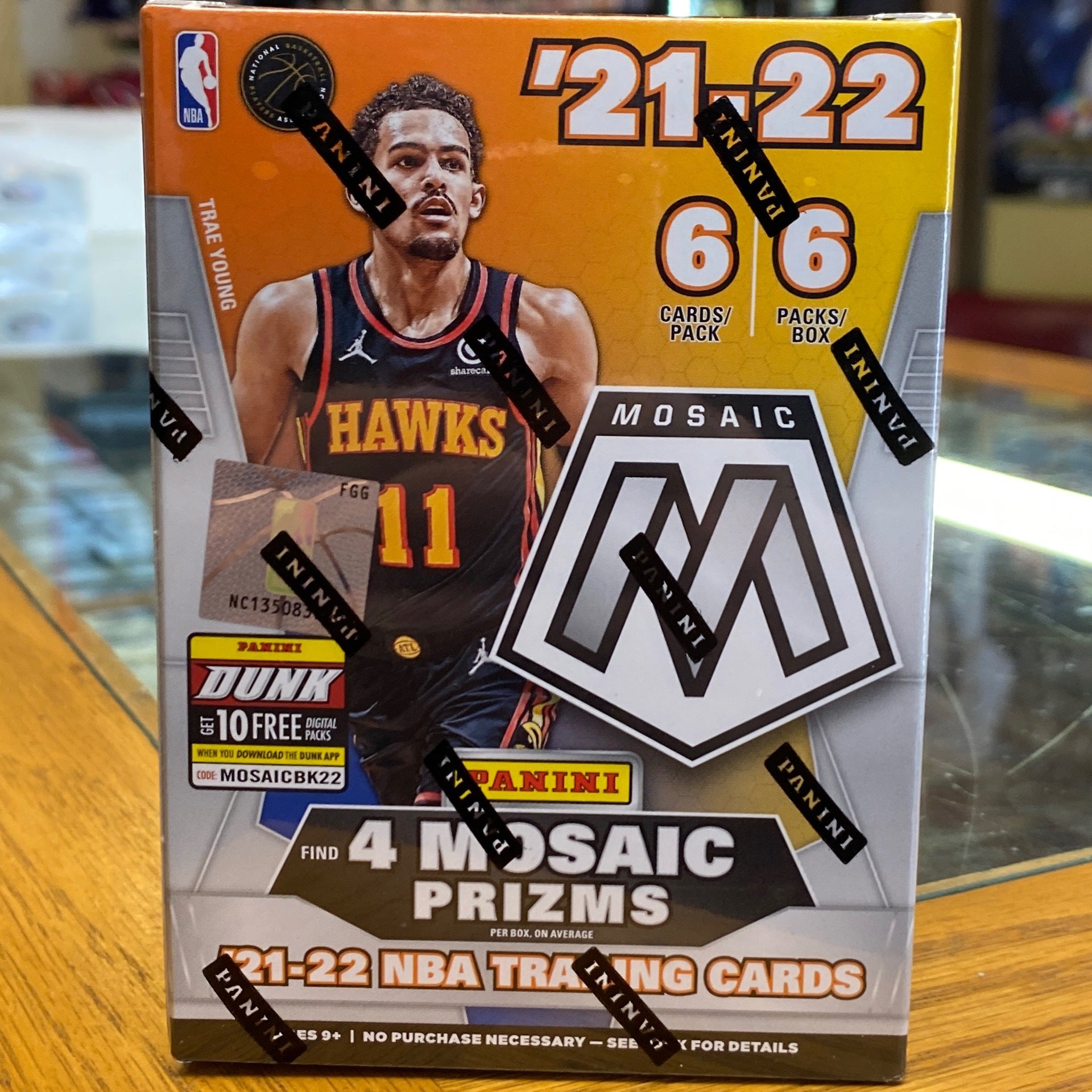 2021 Panini Nba Mosaic Basketball Trading Card Multipack