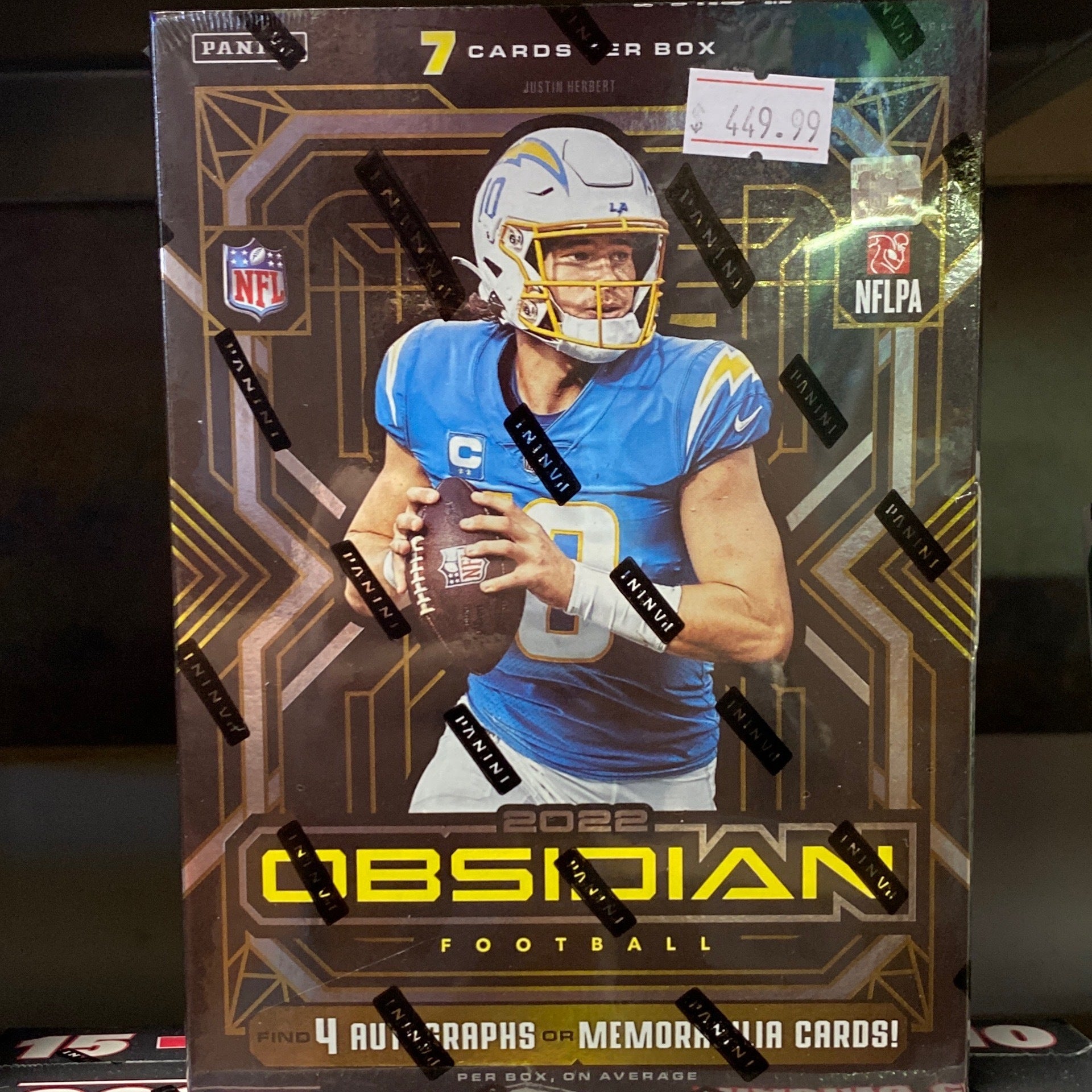 2022 Panini Obsidian Football Hobby Box