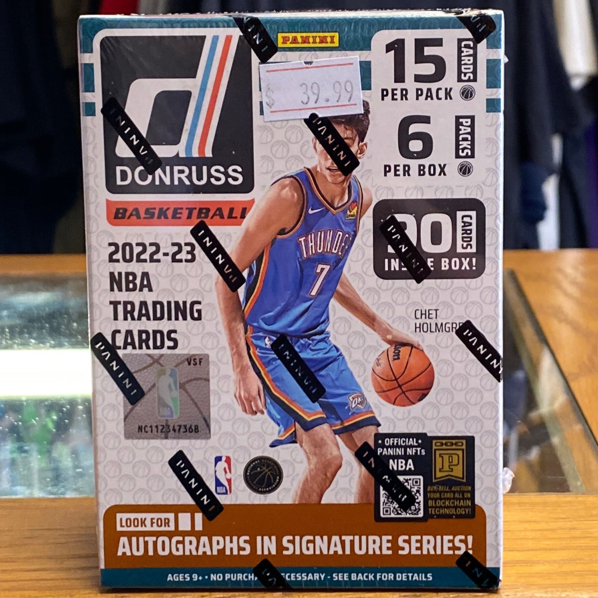 2021-22 Panini NBA Donruss Basketball Trading Card Retail Box
