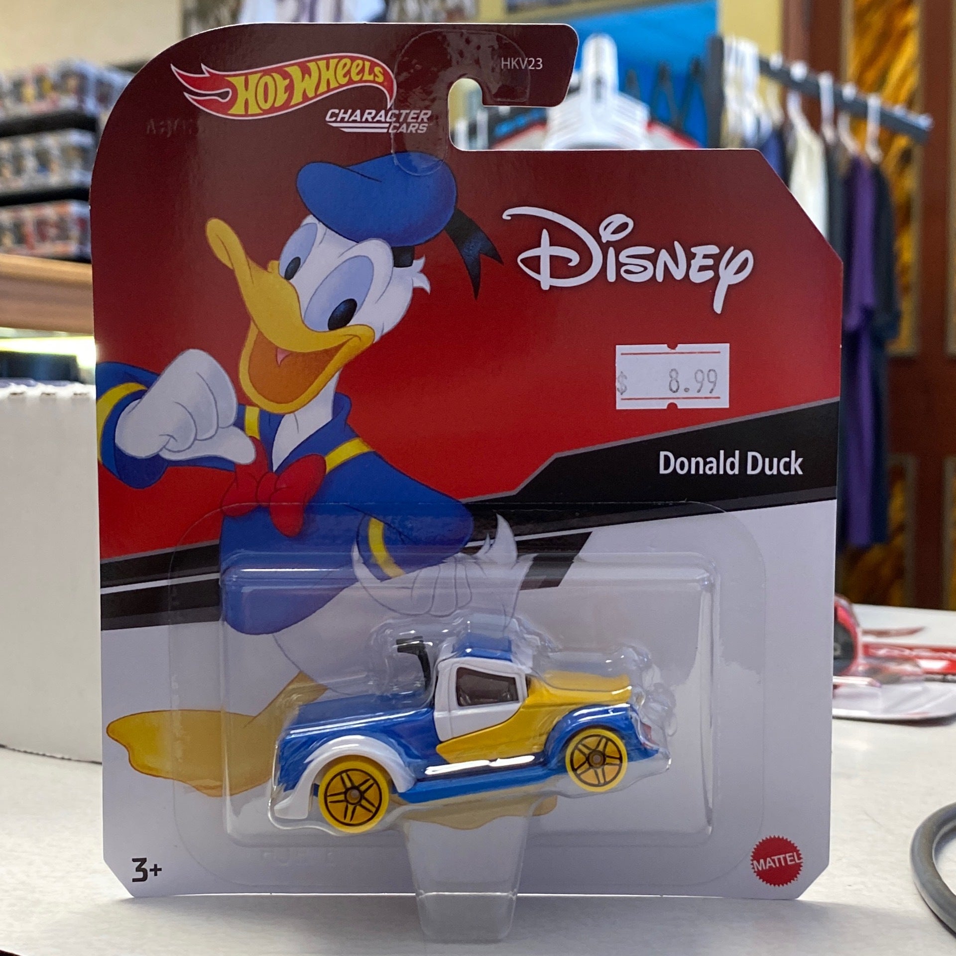 Hot wheels donald duck hotsell