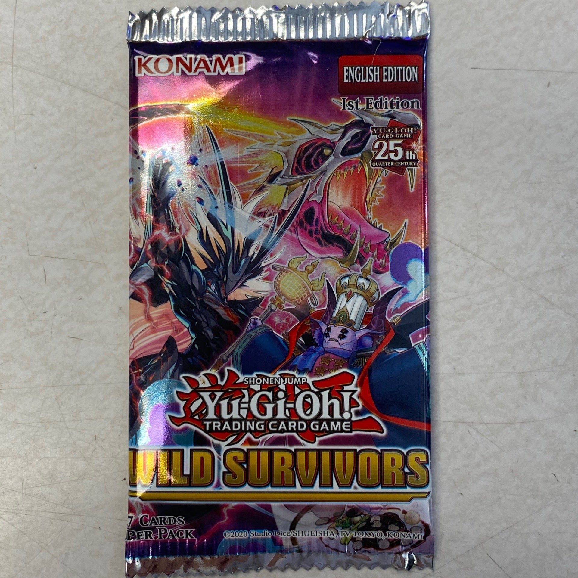 Yugioh shops Wild Survivors Booster Box (2)